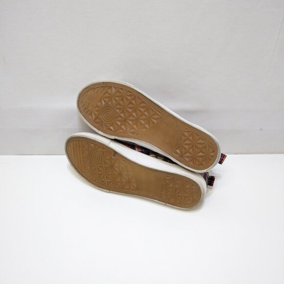 Jellypop Plaid Canvas Comfort Fit Women's 8.5M Sneakers Everyday Go Fasters - Picture 6 of 8